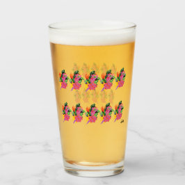 Glaswaren: Tropische Blume Glas