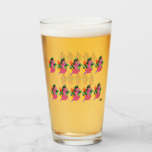Glaswaren: Tropische Blume Glas