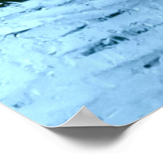 GLASWASSERMOIST POSTER (Ecke)