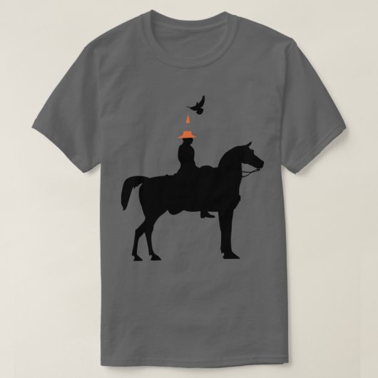 Glaswegian Duke of Wellington Statue T-Shirt (Design vorne)