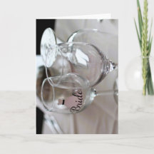 Glaswein-Glas-Einladung graviert