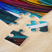 Glaswelle - puzzle (Seite)