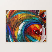 Glaswelle - puzzle (Horizontal)