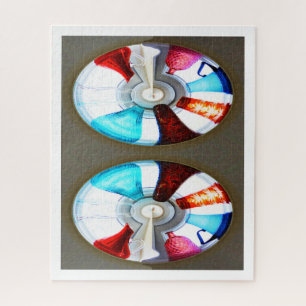 Glaszeittunnel Kunst Puzzle