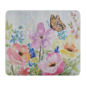 Glaszuschnitt - Medow  Schneidebrett (Vorderseite)