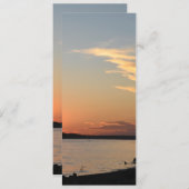 Glat Card Sunset Design (Part of collection; wrapp (Vorne/Hinten)