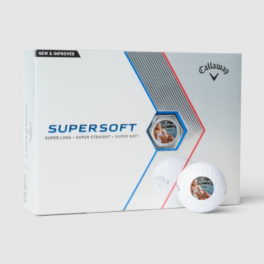 GLATT! 🌀 Supersoft Golf Balls (12) Golfball (Verpackung)
