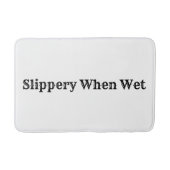 Glatt wenn nasse Bad-Matte Badematte (Vorderseite)