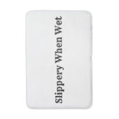 Glatt wenn nasse Bad-Matte Badematte (Vorderseite Vertikal)