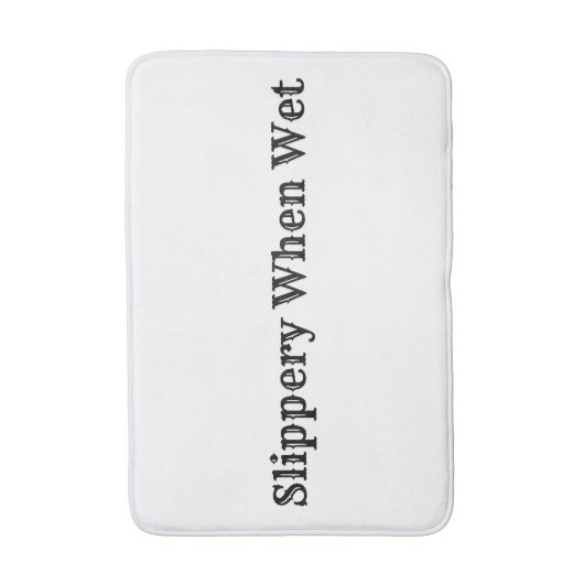 Glatt wenn nasse Bad-Matte Badematte (Vorderseite Vertikal)