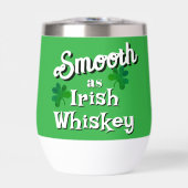 Glatt wie irischer Whiskey St. Patrick's Day (Vorderseite)