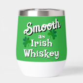 Glatt wie irischer Whiskey St. Patrick's Day (Rückseite)