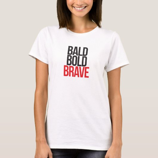Glattbutt BRAVE T-Shirt (Vorderseite)