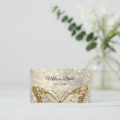 Glattbutterkarte Visitenkarte (Stehend Vorderseite)