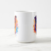 Glätte Collie Coffee Tasse (Mittel)