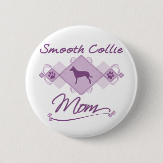 Glatte Collie-Mama Button