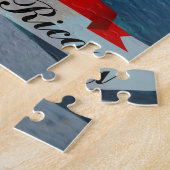 Glatte Costa Rican Flagge Puzzle (Seite)