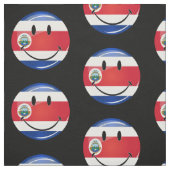 Glatte Costa Rican Flagge Stoff (Muster)