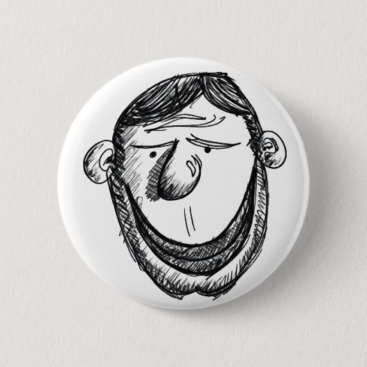 Glatte Erscheinung Button (Vorderseite)