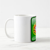 Glatte Flagge Portugals Kaffeetasse (Links)
