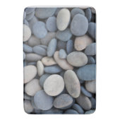 Glatte Fluss-Steine Badematte (Vorderseite Vertikal)