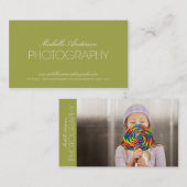 GLATTE FOTOGRAFIE-VISITENKARTE DES FOTOGRAF-%PIPE% VISITENKARTE (Vorne/Hinten)