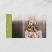 GLATTE FOTOGRAFIE-VISITENKARTE DES FOTOGRAF-%PIPE% VISITENKARTE (Rückseite)