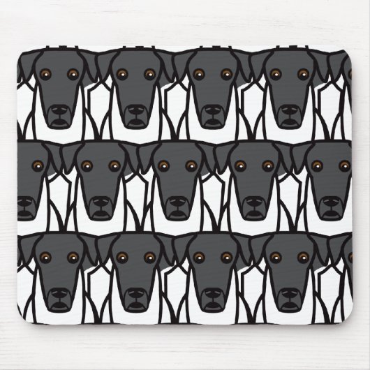 Glatte Foxterrier Mousepad (Vorne)