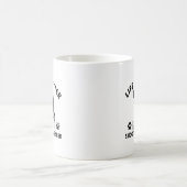 Glatte Foxterrierhundezuchtentwürfe Kaffeetasse (Mittel)