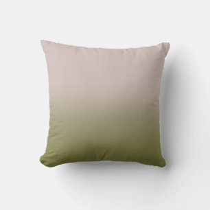 Glatte Gradienten Sommerfarben einfache Farbe Kissen