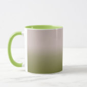 Glatte Gradienten Sommerfarben einfache Farbe Tasse (Links)