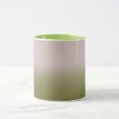 Glatte Gradienten Sommerfarben einfache Farbe Tasse (Zentrum)