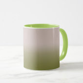 Glatte Gradienten Sommerfarben einfache Farbe Tasse (VorderseiteRechts)