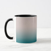 Glatte Gradienten Sommerfarben einfache Farbe Tasse (Links)