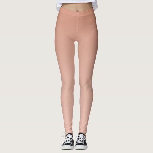 glatte Hautgradient Leggings (Vorderseite)