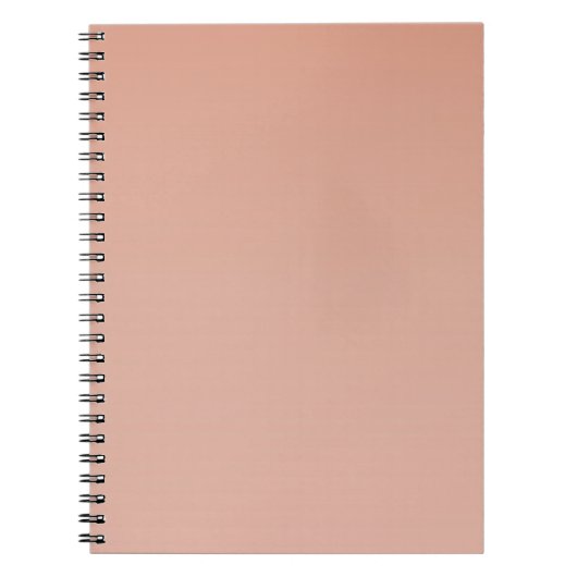 glatte Hautgradient Notizblock (Vorderseite)