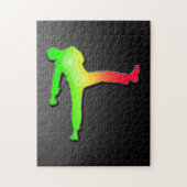 Glatte Kampfkünste Puzzle (Vertikal)