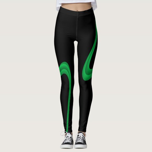 glatte Leggings mit zusammenpassendem Behälter (Vorderseite)