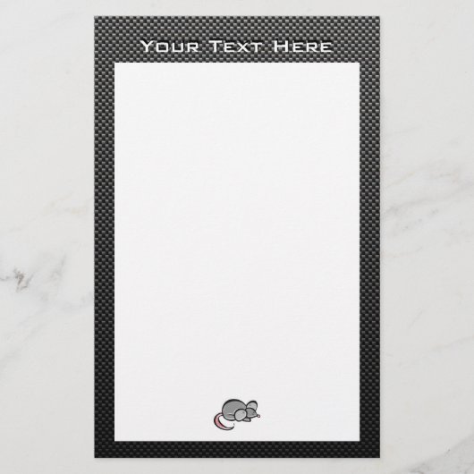 Glatte Maus Briefpapier (Vorderseite)