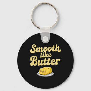 Glätte Milchprodukte wie Butter Schlüsselanhänger