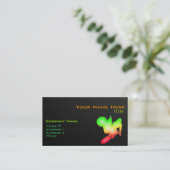 Glatte Motocross-Peitsche Visitenkarte (Stehend Vorderseite)