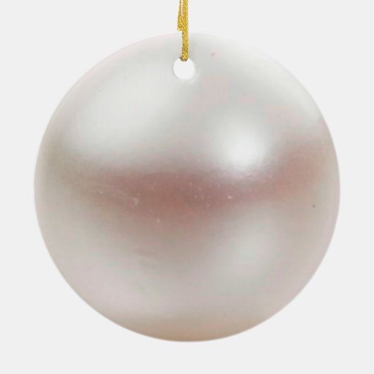 Glatte Pearlescent realistische Keramik Ornament (Hinten)