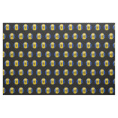 Glatte runde Flagge von Barbados Stoff (Yard (91,4 cm))