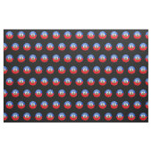 Glatte runde haitianische Flagge Stoff (Yard (91,4 cm))