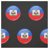 Glatte runde haitianische Flagge Stoff (Muster)