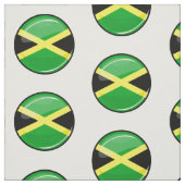 Glatte runde jamaikanische Flagge Stoff (Muster)