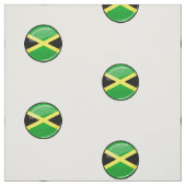 Glatte runde jamaikanische Flagge Stoff (Muster)