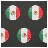 Glatte runde mexikanische Flagge Stoff (Muster)