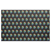 Glatte runde südafrikanische Flagge Stoff (Yard (91,4 cm))