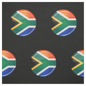 Glatte runde südafrikanische Flagge Stoff (Muster)